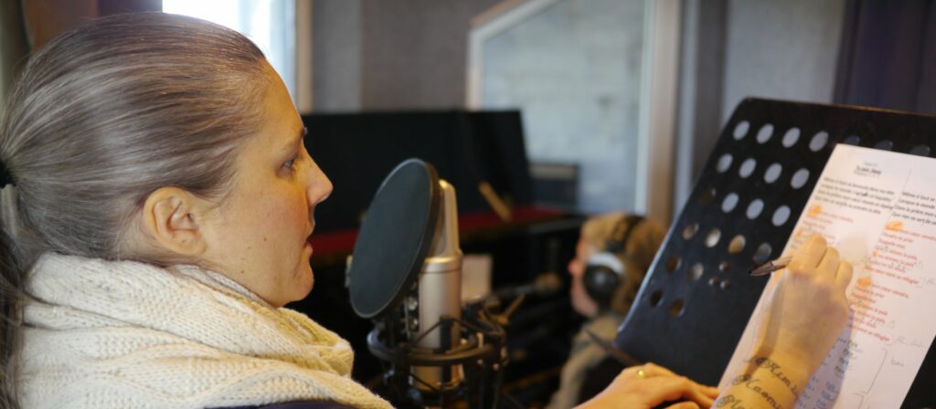 Session de composition sur séquenceur au Studio La Tour, Château de Monteton