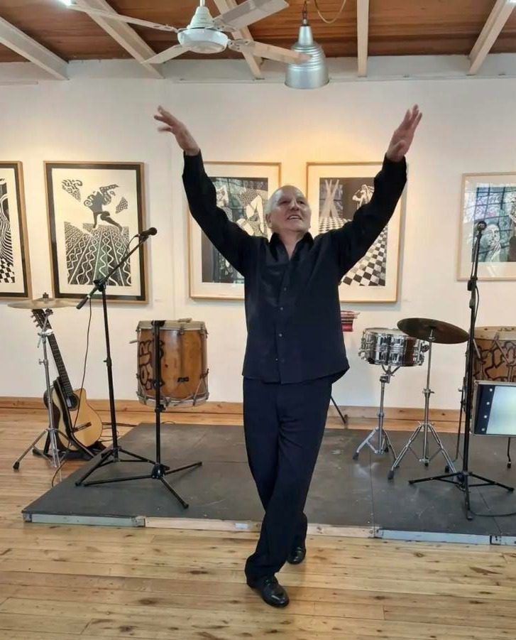 Pajarin Saavedra, danseur et choregraphe, intervenant Digimonde a Cosquin